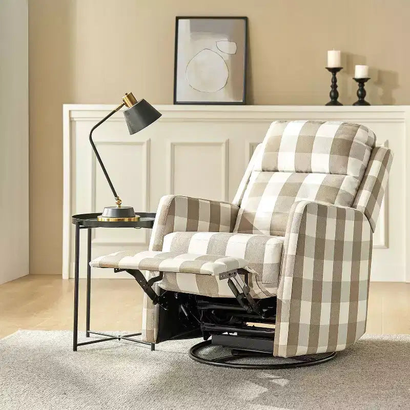 Fauteuil inclinable pivotant en polyester ElenaModern Living Design