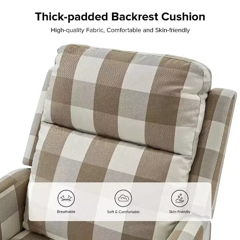 Fauteuil inclinable pivotant en polyester ElenaModern Living Design
