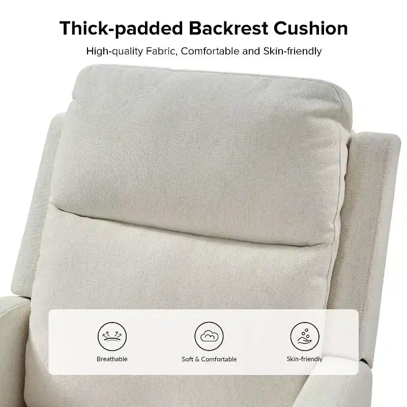 Fauteuil inclinable pivotant en polyester ElenaModern Living Design