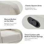 Fauteuil inclinable pivotant en polyester ElenaModern Living Design