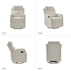 Fauteuil inclinable pivotant en polyester ElenaModern Living Design