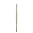 Miroir mural décoratif blanc de 30 x 23,5 pouces avec motifs de volutes