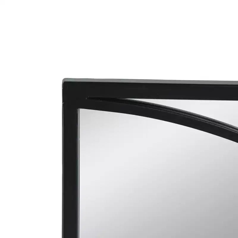 Miroir mural rectangulaire de 32 pouces avec cadre noir