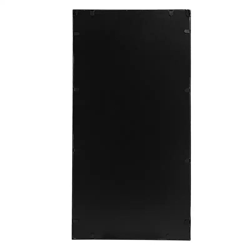 Miroir mural rectangulaire de 32 pouces avec cadre noir