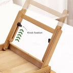 Table basse pliable de 19,6 pouces, petite table basse pliable en bambou pour les petits espaces, bureau au sol multifonctionnel pour le bureau à domicile, la chambre, le bureau et le salon