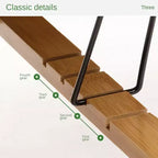 Table basse pliable de 19,6 pouces, petite table basse pliable en bambou pour les petits espaces, bureau au sol multifonctionnel pour le bureau à domicile, la chambre, le bureau et le salon