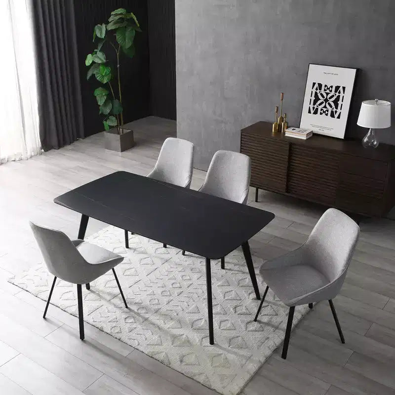 Table de buffet de style moderne du milieu du siècle de 158,5 cm avec 3 tiroirs et 2 étagères, meuble TV avec cadre en fer pour cuisine, salle à manger, salon