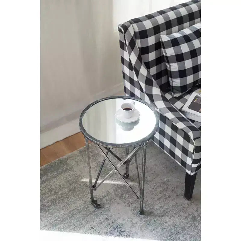 Table d'appoint ronde Gilbert D17x26,5
