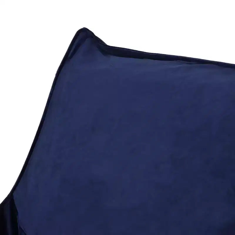 Fauteuil Poire 2 Places en Velours Okak, Fauteuil Poire Géant avec Accoudoirs et Housse Amovible, Canapé de Sol pour Salon Chambre