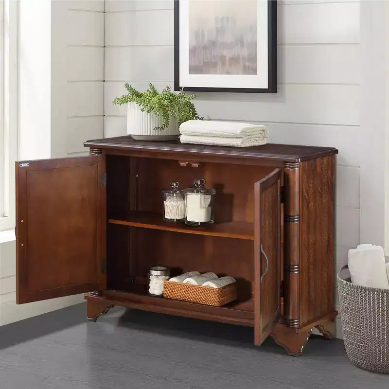 Meuble console avec rangement, meuble de rangement en bois pour canapé avec étagère de rangement réglable, table d'entrée rétro pour couloir.