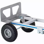 Diable et chariot pliant 2-en-1 COZONY avec capacité de 360 kg | Diable convertible tout-terrain à roues en caoutchouc pour entrepôt et usage domestique