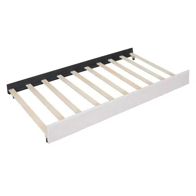 Lit plateforme moderne rembourré Luxystar avec 2 tiroirs et 1 lit gigogne
