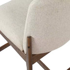 Tabourets de comptoir rembourrés Christopher Knight Home Alexandra Farmhouse en bois d'hévéa avec dossier incurvé (lot de 4)