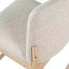 Tabourets de comptoir rembourrés Christopher Knight Home Alexandra Farmhouse en bois d'hévéa avec dossier incurvé (lot de 4)