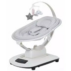 Electric Baby Swings for Toddler, Infant Swing with 5 Motion Modes, Remote Control, Reclining Seat with 5-Point Harness, 5 Preset Music, Khaki