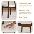 Ensemble de salle à manger 5 pièces GDFStudio Camden avec table de rangement et chaises en similicuir