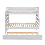 GDFStudio Becker Lit superposé en bois avec lit gigogne double