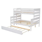 GDFStudio Becker Lit superposé en bois avec lit gigogne double