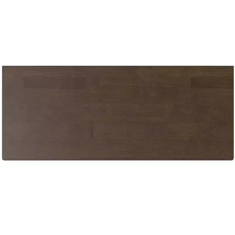 Buffet Pearson en bois massif de 42 po de large avec 3 tiroirs, style moderne du milieu du siècle, couleur noyer brun