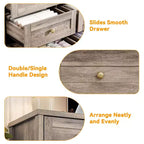 Commode à 12 tiroirs COZONY, Commode en bois de 160 cm de large, Meuble TV moderne pour TV de 65 pouces, Pour chambre à coucher, salon, entrée