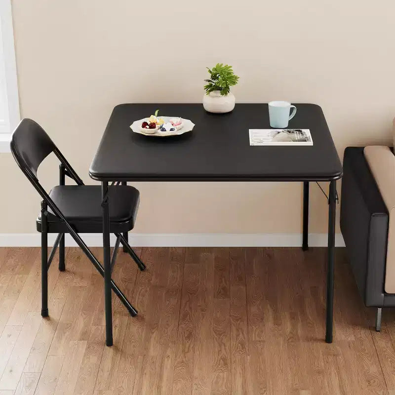 Ensemble pliable 3 pièces Table portable et 2 chaises rembourrées pour intérieur/extérieur (aucun assemblage requis)