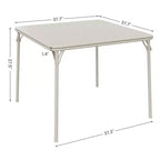 Ensemble pliable 3 pièces Table portable et 2 chaises rembourrées pour intérieur/extérieur (aucun assemblage requis)