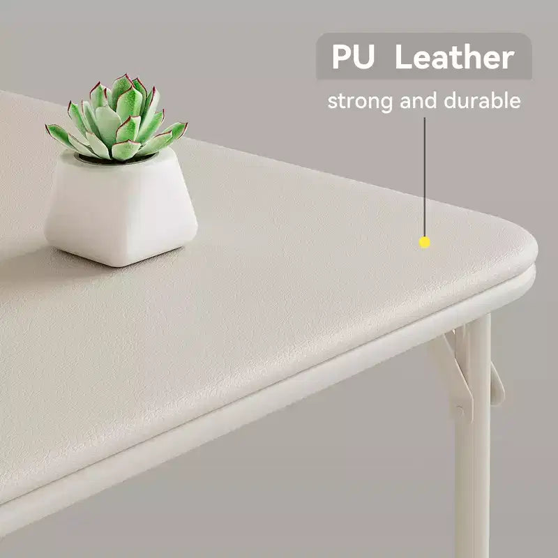 Ensemble pliable 3 pièces Table portable et 2 chaises rembourrées pour intérieur/extérieur (aucun assemblage requis)