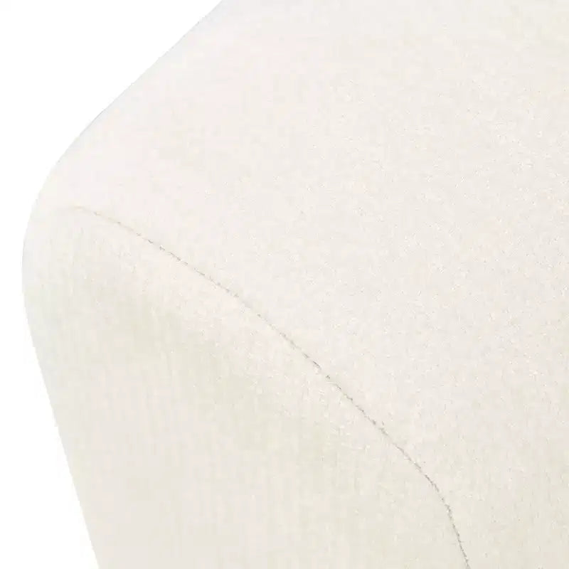 Canapé d'angle modulable MAYEERTY 145,5 pouces, revêtement en polyester beige, canapé 4 places en éponge compressée pour salon