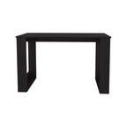 TUYOHW 47.2 Bureau d'ordinateur, bureau d'étude moderne avec plateau en mélamine résistant aux rayures, bureau de travail pour le bureau à domicile, l'étude, les petits espaces