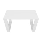 TUYOHW 47.2 Bureau d'ordinateur, bureau d'étude moderne avec plateau en mélamine résistant aux rayures, bureau de travail pour le bureau à domicile, l'étude, les petits espaces