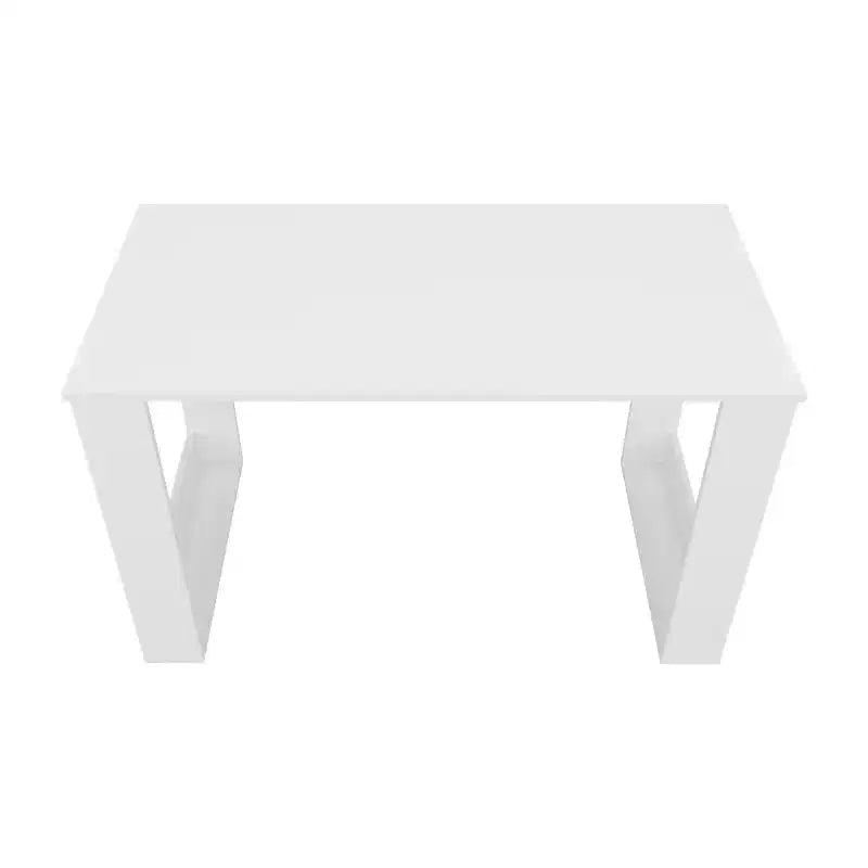 TUYOHW 47.2 Bureau d'ordinateur, bureau d'étude moderne avec plateau en mélamine résistant aux rayures, bureau de travail pour le bureau à domicile, l'étude, les petits espaces