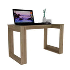 TUYOHW 47.2 Bureau d'ordinateur, bureau d'étude moderne avec plateau en mélamine résistant aux rayures, bureau de travail pour le bureau à domicile, l'étude, les petits espaces