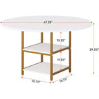Table à manger Lantine de 199,9 cm de long pour 6-8 personnes, grande table de salle à manger rectangulaire industrielle en bois avec pieds en métal robustes (table uniquement) (noir)