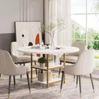 Table à manger Lantine de 199,9 cm de long pour 6-8 personnes, grande table de salle à manger rectangulaire industrielle en bois avec pieds en métal robustes (table uniquement) (noir)