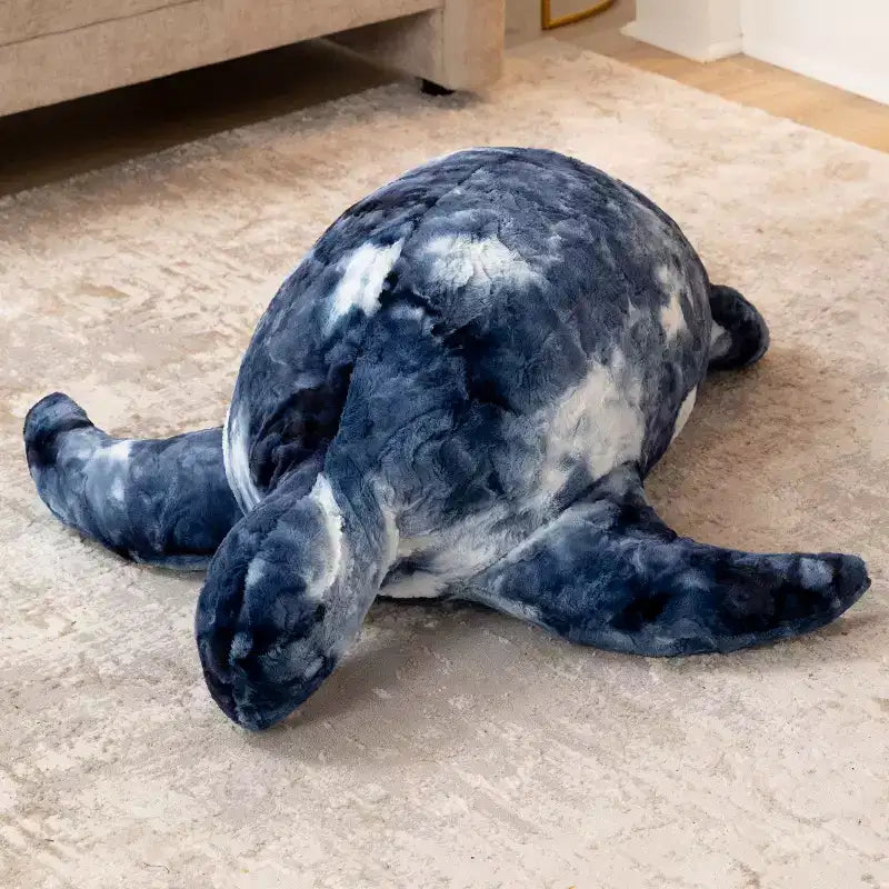 Raven-Symon Shelly la tortue peluche et pouf grand modèle pour enfants Sea Buddy