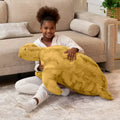 Raven-Symon Shelly the Turtle Sea Buddy Large Kids Stuffed Animal Bean Bag and Pouf