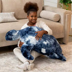 Raven-Symon Shelly la tortue peluche et pouf grand modèle pour enfants Sea Buddy