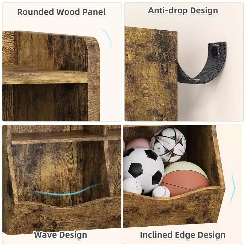 Meuble de rangement pour jouets, lot de 2 étagères à livres pour enfants en bois à 7 casiers avec 3 tiroirs, meuble à jouets à 3 niveaux