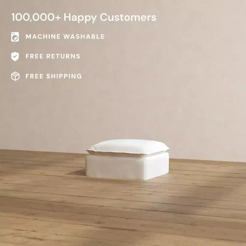 Pouffe modulaire lavable Anabei | Siège Deluxe+