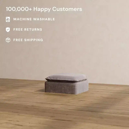 Pouffe modulaire lavable Anabei | Siège Deluxe+