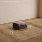 Pouffe modulaire lavable Anabei | Siège Deluxe+
