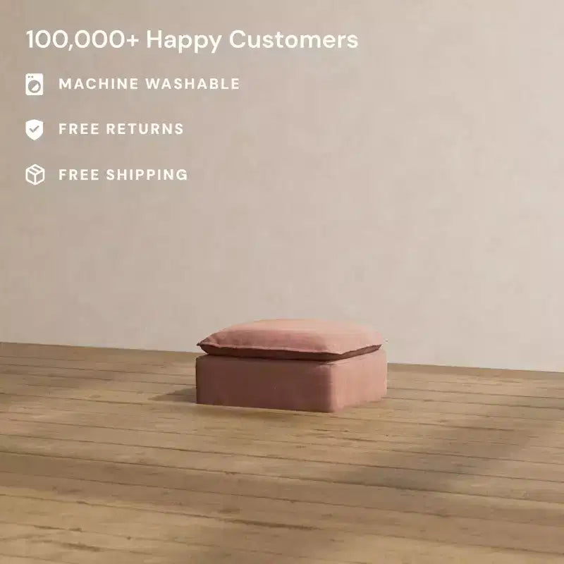 Pouffe modulaire lavable Anabei | Siège Deluxe+