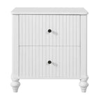Christopher Knight Home Fabien Tables de chevet modernes en bois à 2 tiroirs (Lot de 2)