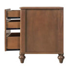 Christopher Knight Home Fabien Tables de chevet modernes en bois à 2 tiroirs (Lot de 2)