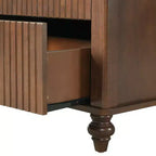 Christopher Knight Home Fabien Tables de chevet modernes en bois à 2 tiroirs (Lot de 2)