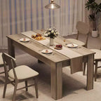 Table à manger pour 4-6 personnes, Table de salle à manger de 160 cm pour 4 personnes, Grande table de cuisine de ferme, Table de salle à manger rectangulaire pour petit espace, Table de dîner
