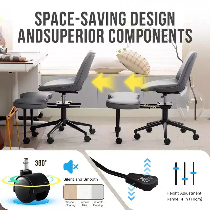 Chaise ergonomique à genoux, avec roulettes et support lombaire, chaise de méditation yoga réglable en hauteur, pour la maison