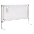 VEVOR 3 Piece Toddler Bed Rail, Kids Beds Guard Rail with Reinforced Iron Pipe and Oxford Cloth, Adjustable Height Bed Side Railing, 3 Sides, Gray