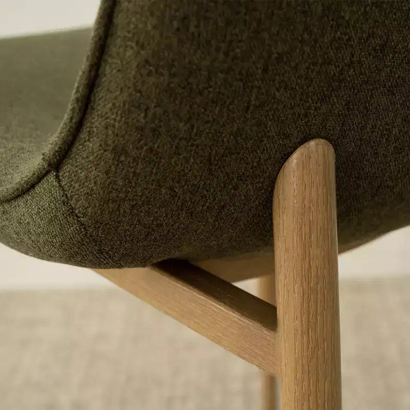 Ensemble de salle à manger rond 3 pièces, table à piédestal aspect bois de 87,6 cm et chaises incurvées sans accoudoirs rembourrées, idéal pour les petits espaces - Panipeachy