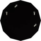 Lot de 2 miroirs muraux Possini Euro Design Drayden Gold 31 x 31 triangles